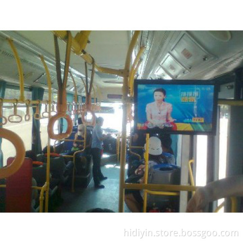 19 inch 1080P+split screen car lcd advertising player